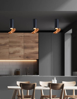 Ceiling lamp gold+black 6x20cm Tube Candellux 2277110