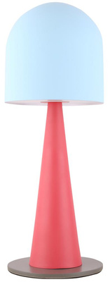 Tischleuchte rot/blau E27 Visby Ledea 50501163