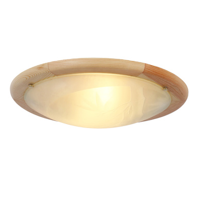 Ceiling Lamp Candellux Bamboo 14-06653 Plafon Wood Standard 2X60 W E27 Pine