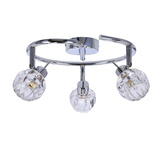 Plafoniera spirala 3X40W G9 crom BOMBOLA 98-70326
