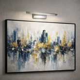 Applique murale 7W LED triangle tube avec interrupteur satin FORTE 20-27023