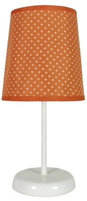 Lampe de table orange à pois Gala 41-98286