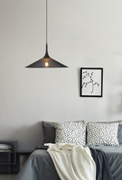 Lampa suspendata neagra 50cm Kiruna L Ledea 50101203