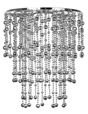Abajur cromat cu cristale E27 Roni Candellux 77-84620