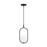 Cordel porte-à-faux 1X28W G9 noir 31-10148