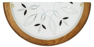 Plafonnier Candellux Rustica 11-06608 Plafonnier Bois Standard 1X60 W E27 Chêne