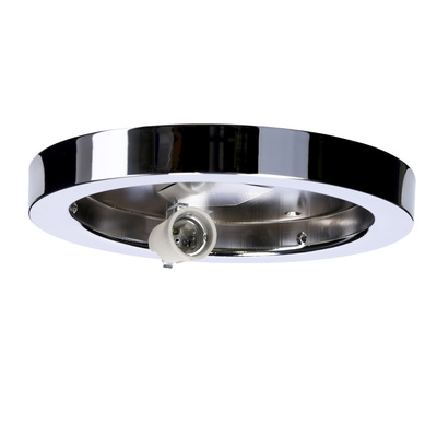 Ceiling chrome 28cm bathroom lamp IP44 60W E27 Roda Candellux 11-9691