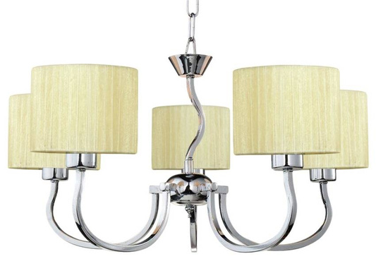 PLAFANIERA CANDELLUX VANDARE 35-12524 FLORENCE 5X60W E27 CREMA