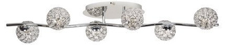 Lampa sufitowa Starlet listwa 6-punktowa do salonu metalowa