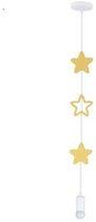 lampă suspendată stele 1x20w E27 iq kids gold