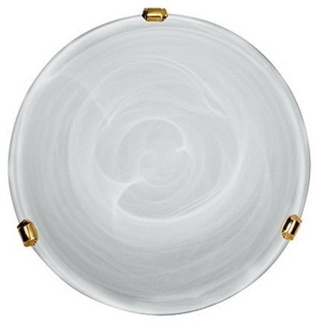 Candellux Duna 13-38718 Ceiling Lamp Plafon White Brass Handle