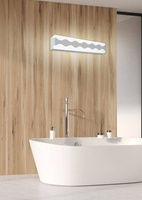 Bathroom wall lamp white LED 10W variable color Front Candellux 21-72825