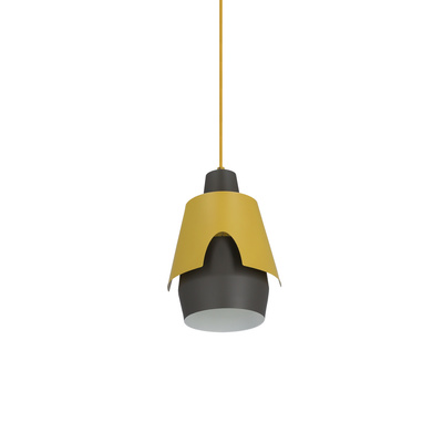 Hanging lamp yellow/gray E27 Falun Ledea 50101149