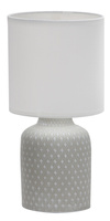 Table lamp gray ceramic bedside Iner Candellux 41-79886