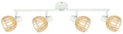 Lamp Candellux Attari strip 94-68101 E14 wood