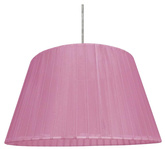 Lampa wisząca z abażurem Tiziano fioletowa klasyczna pojedyncza E27