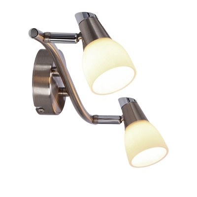 Wall lamp strip 2X40W G9 matt/chrome white SELIA 92-69986