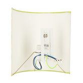 Wall lamp sconce 1X40W E14 green orange MAJA 20-80328