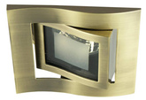 PLAFONA CANDELLUX UO-17 GAB MR16 GOLD PAT. TAVAN. REVEL. turnat cuadrat