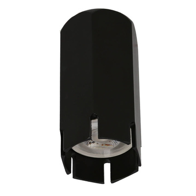 Black tube surface mounted ceiling luminaire 2282831