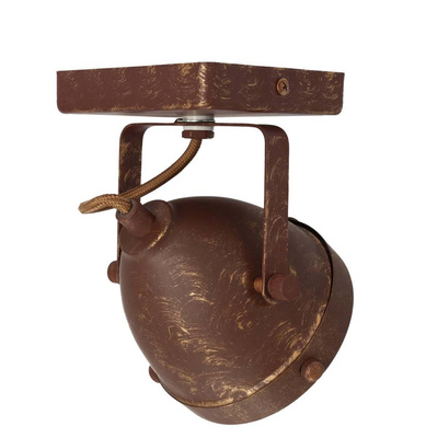 Wall lamp sconce 1xGU10 rusty FRODO 91-71064