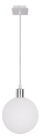 Lampă suspendată abajur bilă albă 15cm Oden 31-03287