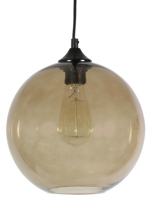 Plafoniera bile de sticla maro Edison Candellux 31-28259-Z
