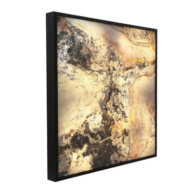 Plafoniera Luxan 59x59 negru 90w led 4000k led toamna rustic