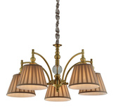Hängelampe Patina verstellbare Kette 5x40W E14 Austin Candellux 35-13859