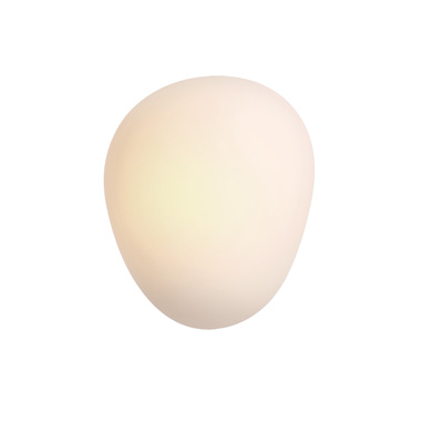 STONES wall lamp 20cm 1x40W E27 white shade 21-35196