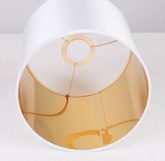 Hanging lamp white strip 3xE27 Atlanta 33-00651