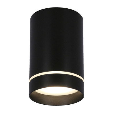 Deckenleuchte schwarz 15W GU10 Tube 2282787