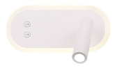 Wandleuchte LED Leseleuchte weiß verstellbar Miracle Candellux 22-76014