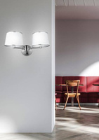 APPLIQUE MURALE APPLIQUE MURALE CANDELLUX IBIS 2xE14 22-00890 E14 SATIN