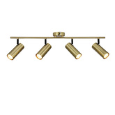 Applique murale/plafonnier en laiton 4x15W Colly 94-01740