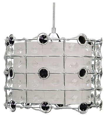 Lampa wisząca Seneca metalowa pojedyncza do salonu czarna E27