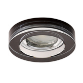Ceiling luminaire black round glass MR16 50W SS-31 Candellux 2228730