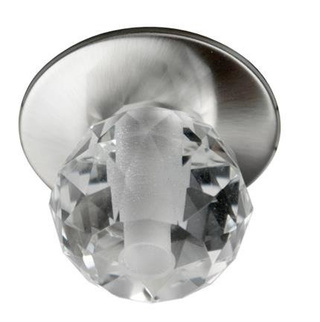 Ceiling fixture satin nickel crystal ball G4 SK-04 Candellux 2262937