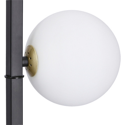 Lampadaire noir + or Kama 53-01238