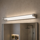 Applique salle de bain chrome 58cm LED 9W froid Moderno Candellux 20-40794
