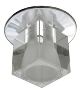 Deckenleuchte Candellux SK-06 CH G4 Chromabdeckung Decke. Konstantkristall 20w g4