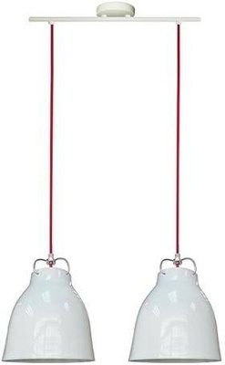 Plafonnier suspendu candellux pensilvania 32-35813 e27 blanc