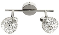 Lampa de perete/plafon cristal crom Aron 92-12326