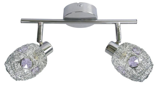 Plafoniera Candellux 92-56194 Banda aurie 2X40W G9 crom violet