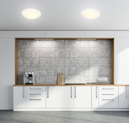 Malibu 13-84074 Deckenleuchte aus weißem Glas