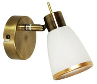 Patina/weiße Wandleuchte Regent Lampe 91-70012