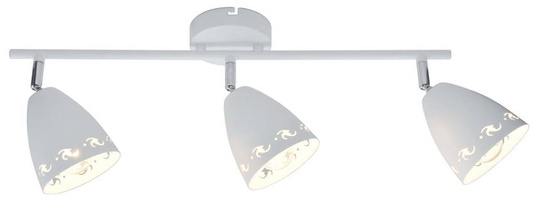 Bandă aplic 3xE14 70cm alb mat COTY 93-67142