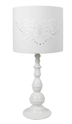 Lans 41-53855 lampe de table armoire blanche 