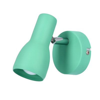 Lampa ścienna kinkiet 1X40W E14 miętowy PICARDO 91-50571