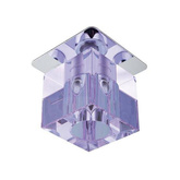 Plafonnier chrome cristal violet G4 20W SK-18 Candellux 2280090